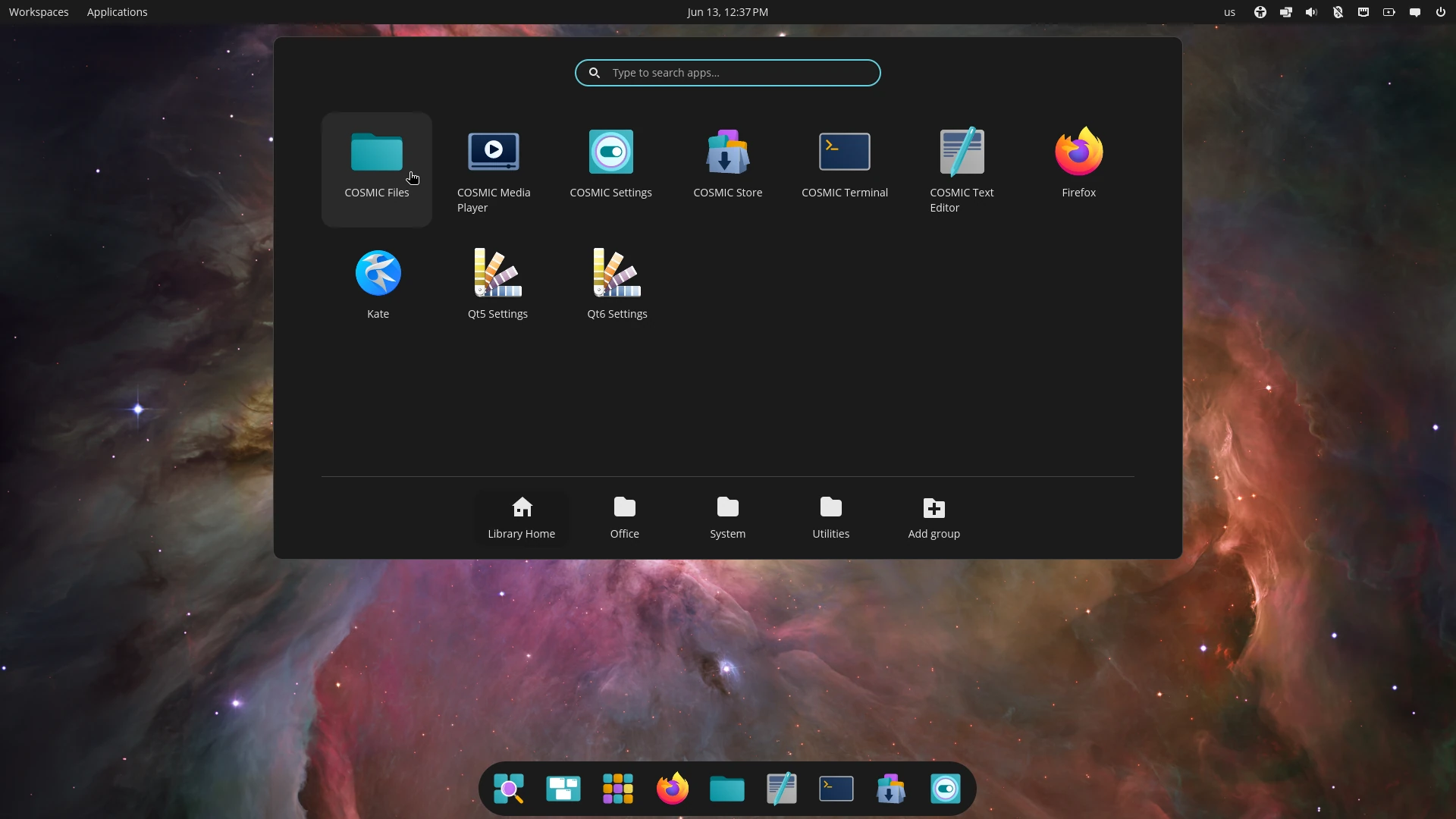 By default, it is the first application in the launcher.